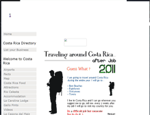 Tablet Screenshot of howiscostarica.com